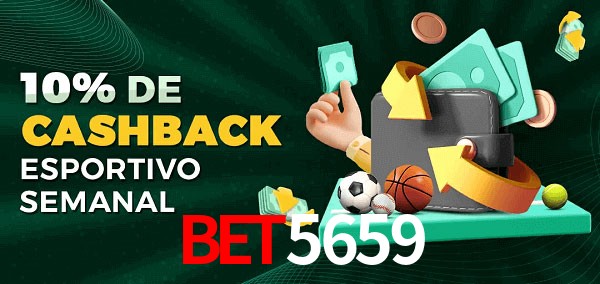 10% de bônus de cashback na bet5659